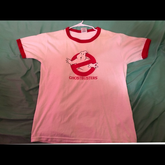 Jerzees | Shirts | Ghostbusters 984 Vintage Ringer Tshirt Sz M | Poshmark